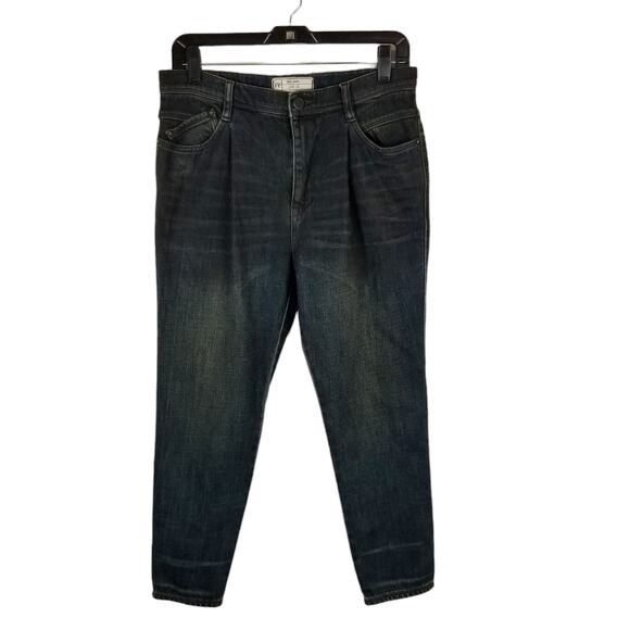 Free People High Rise Tapered Leg Ankle Jeans Size 26 - Picture 1 of 8